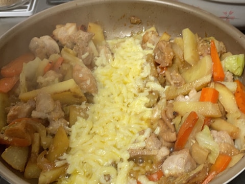 1歳から食べれるチーズタッカルビ♪